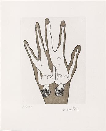 MAN RAY Group of 4 prints from Electro-Magie by Gui Rosey.